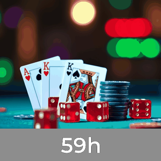 Descubra 59h: Slots com Jackpot, Blackjack ao Vivo, Roleta Virtual